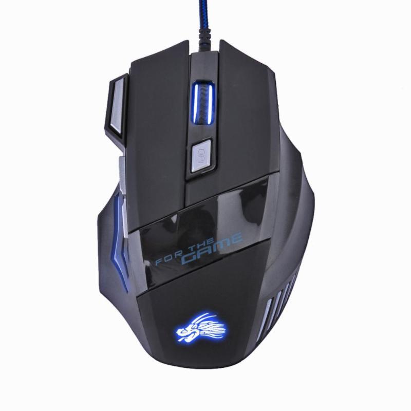 7-Color LED Backlight Wired Gaming Mouse 5500DPI - Trend Finder