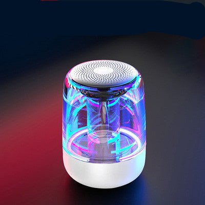 Portable Bluetooth Speaker with Colorful LED Motion Lighting - Trend Finder
