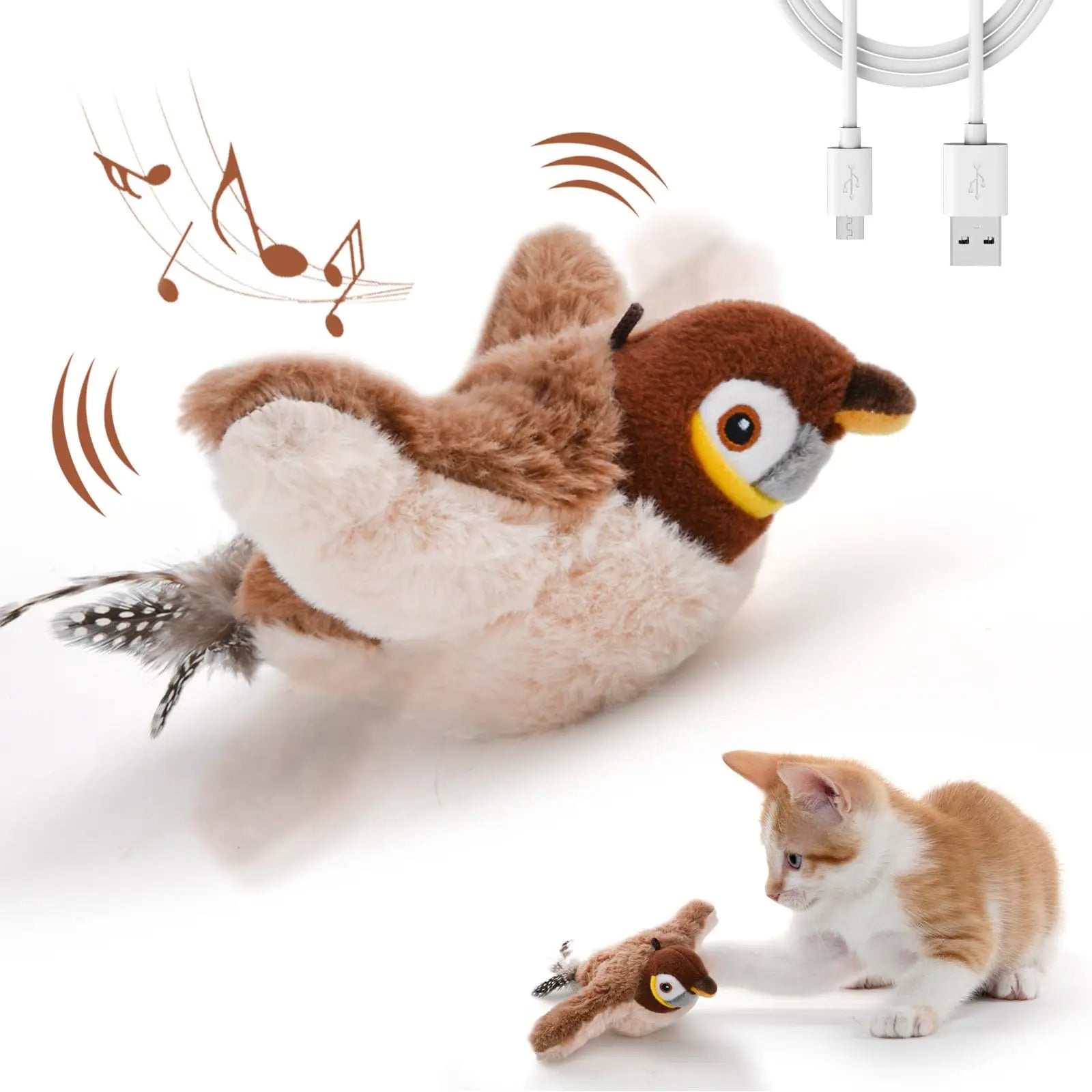 Interactive Bird Cat Toy - Trend Finder