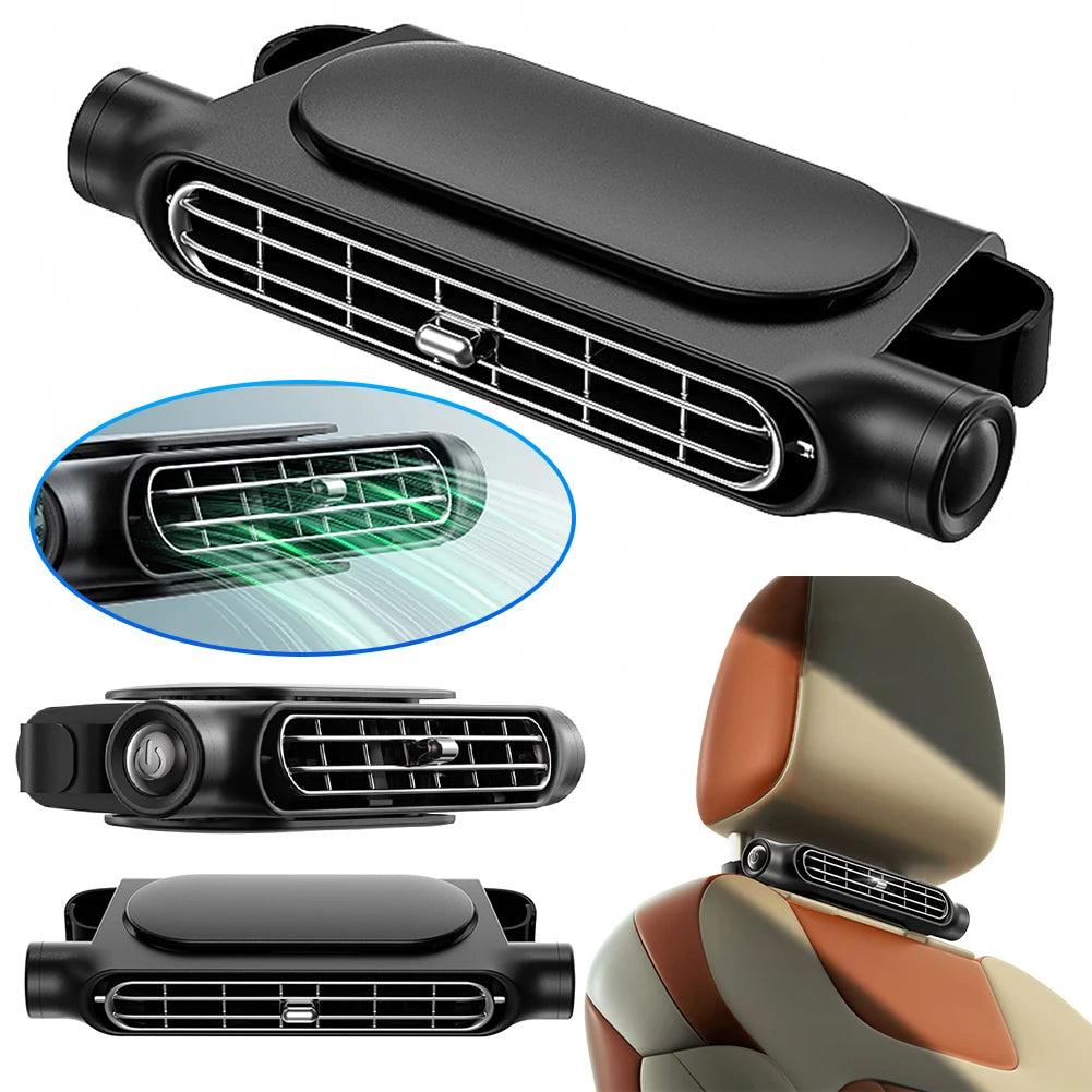 Cooling Car Seat Fan - Trend Finder
