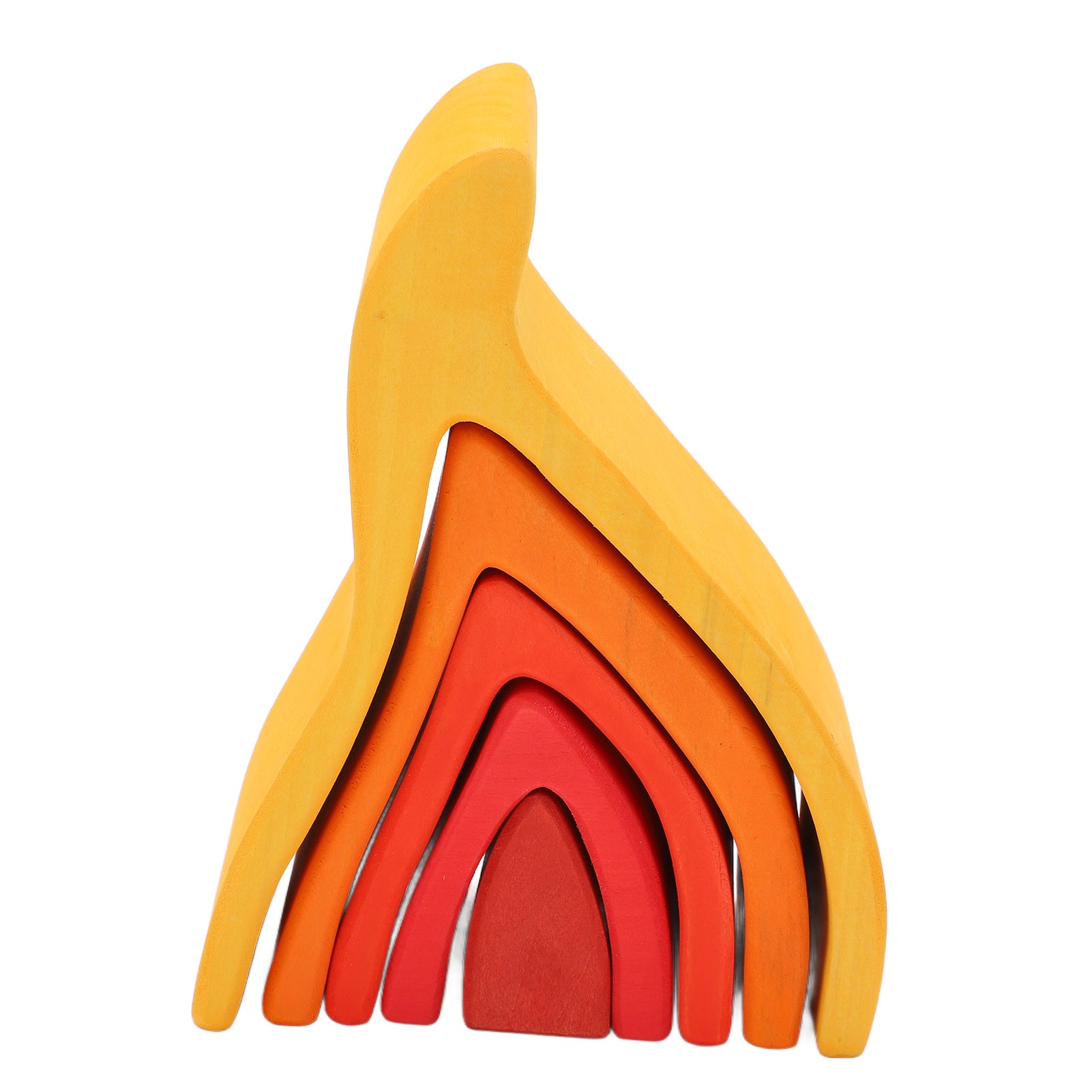 Fire Flame Element Stacking Toy (5pcs) - Trend Finder