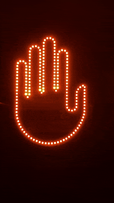 Hand Gesture Car Light - Trend Finder
