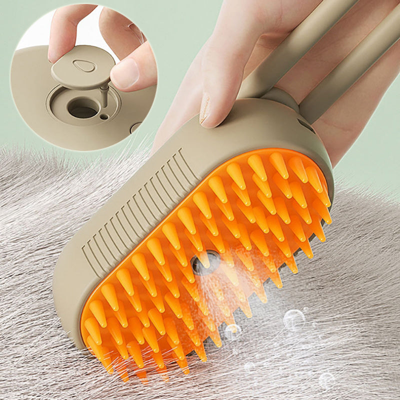Pet Steam Grooming and Massage Brush - Trend Finder