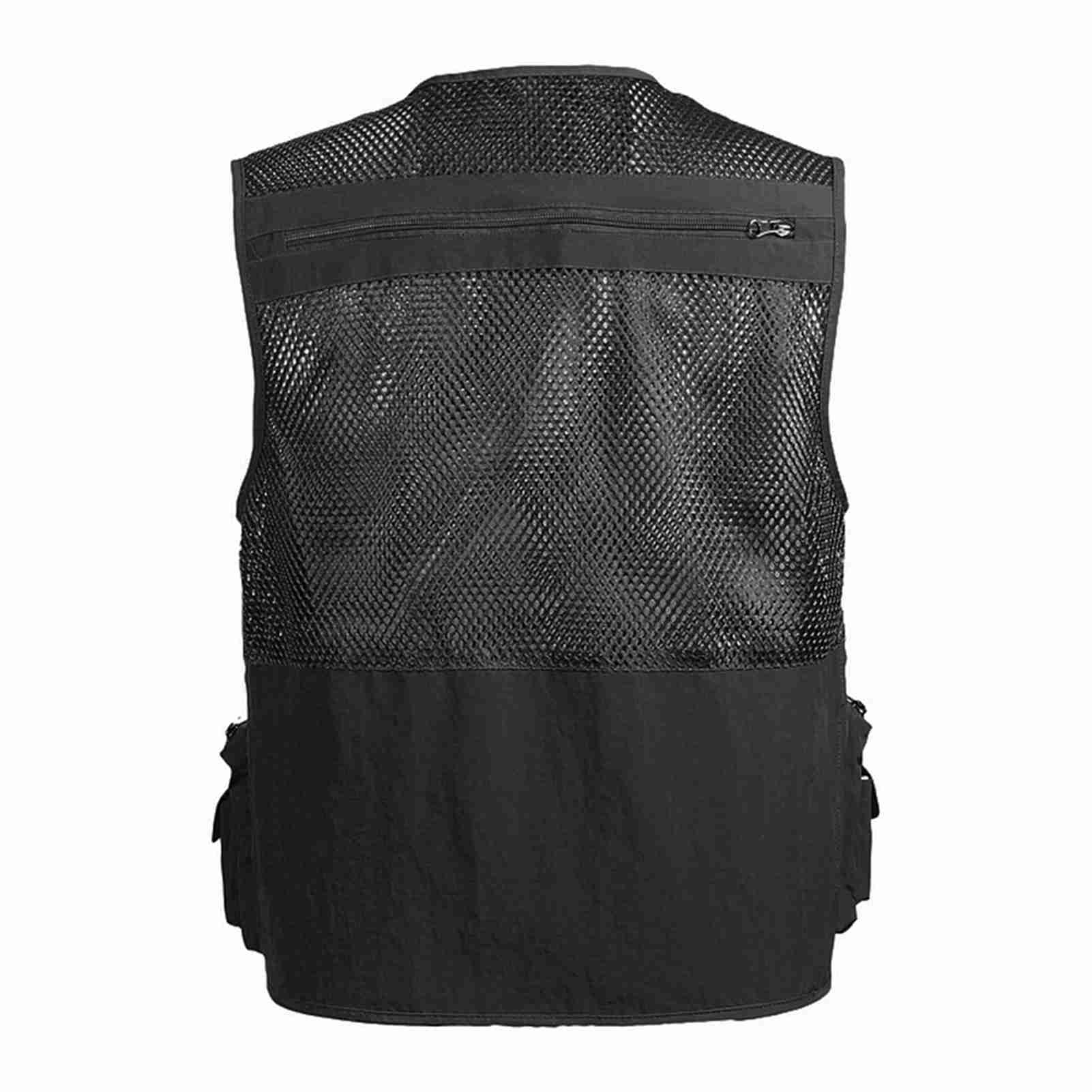 Breathable Fishing Vest with Zipper Pockets - Trend Finder