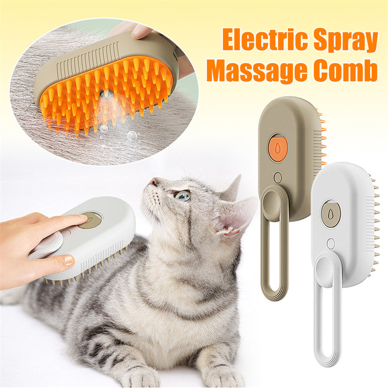 Pet Steam Grooming and Massage Brush - Trend Finder