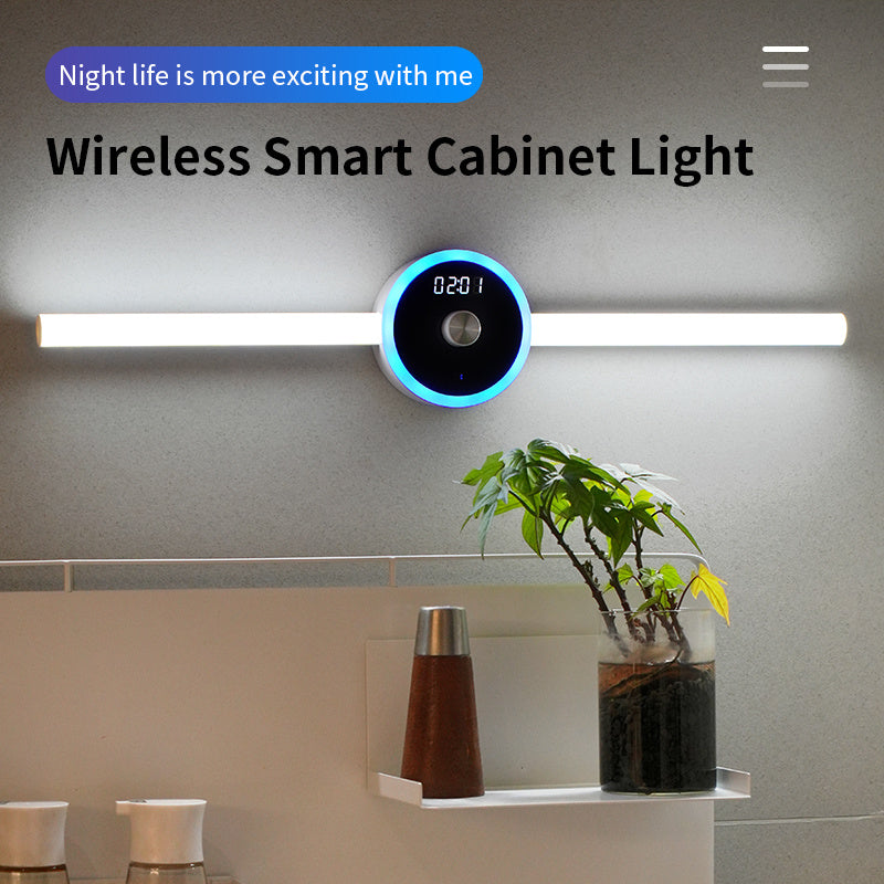 Mountable LED Light With Body Sensor and Timer/Clock - Trend Finder