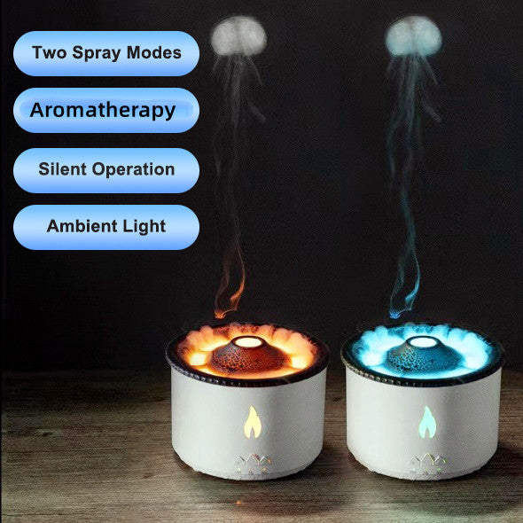 Essential Oil Humidifier/Diffuser with Volcano Aromatherapy - Trend Finder