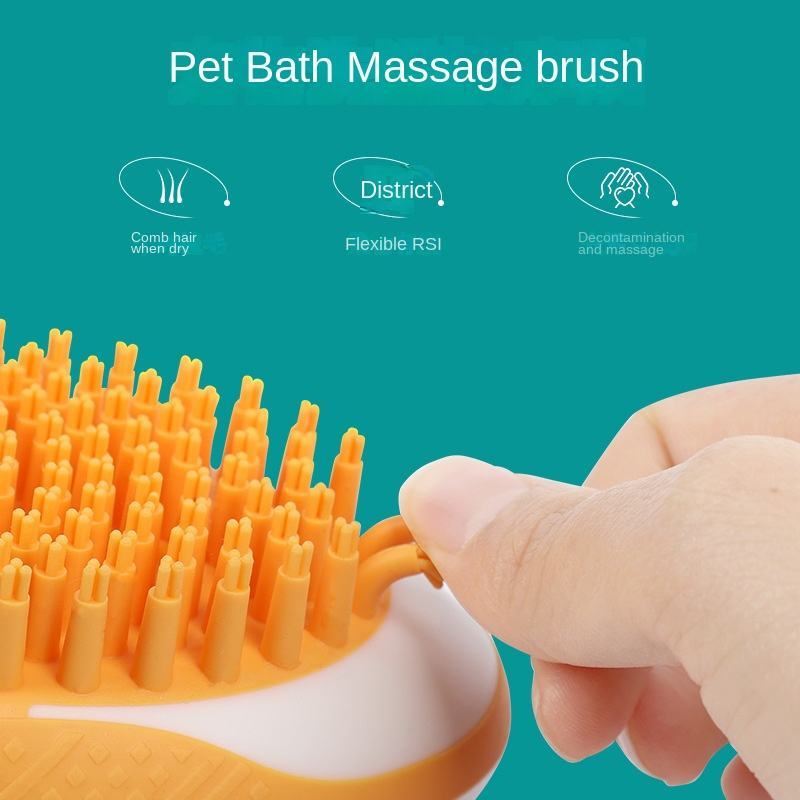 Pet Grooming Bath Brush - Trend Finder