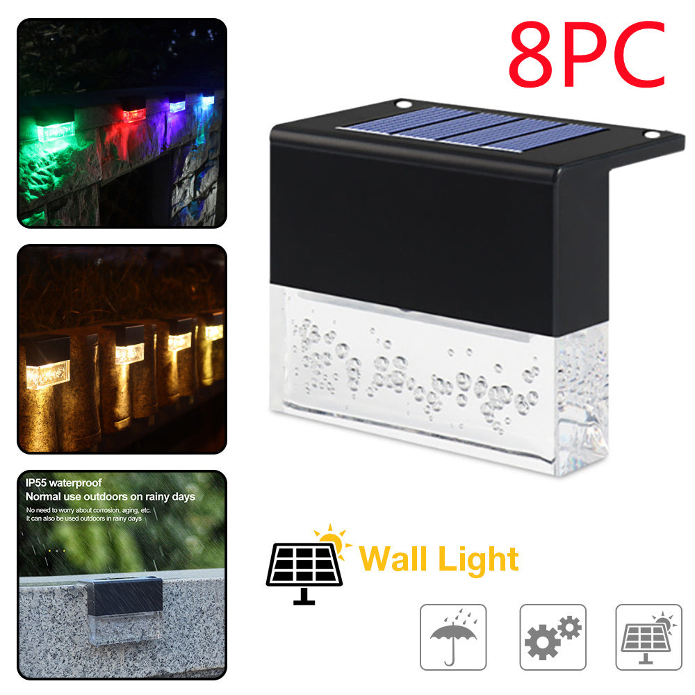 RGB LED Fence Solar Lights - Trend Finder