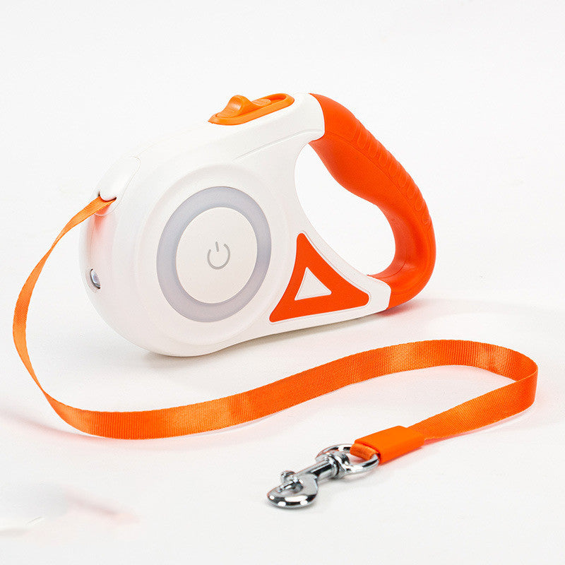 Retractable Dog Leash With Flashlight - Trend Finder