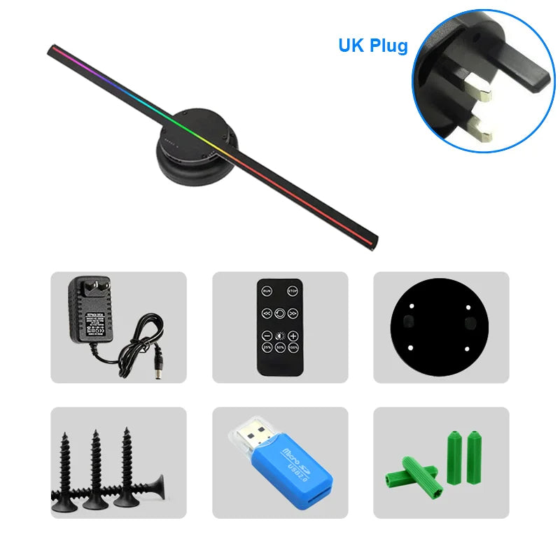 3D Hologram Fan - Trend Finder