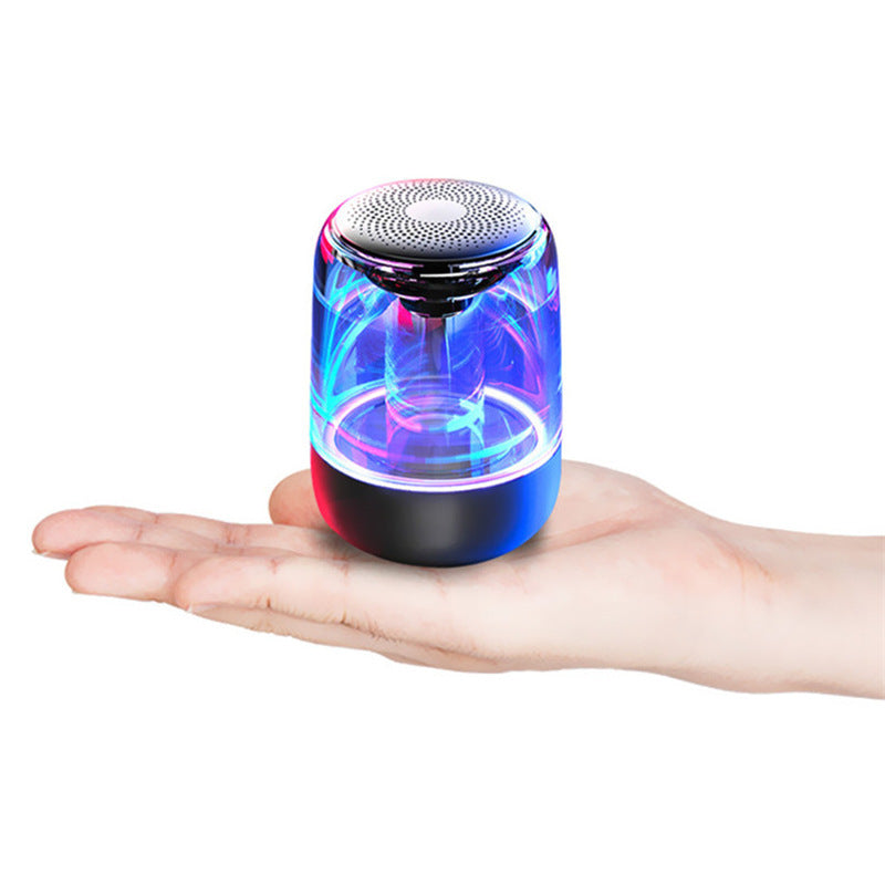 Portable Bluetooth Speaker with Colorful LED Motion Lighting - Trend Finder