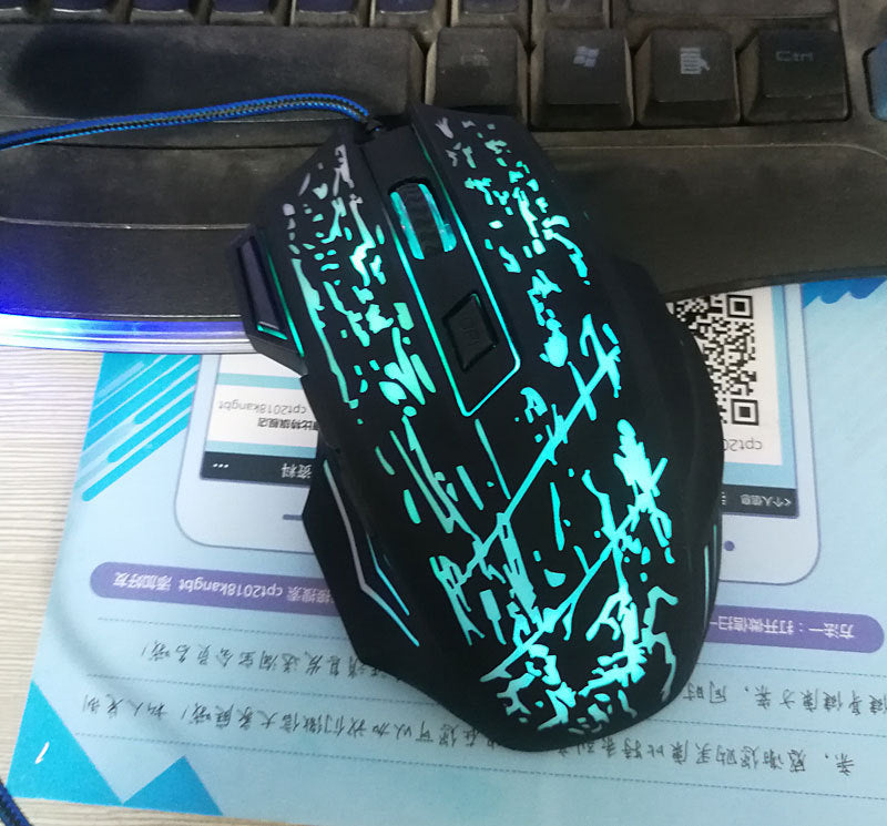 7-Color LED Backlight Wired Gaming Mouse 5500DPI - Trend Finder