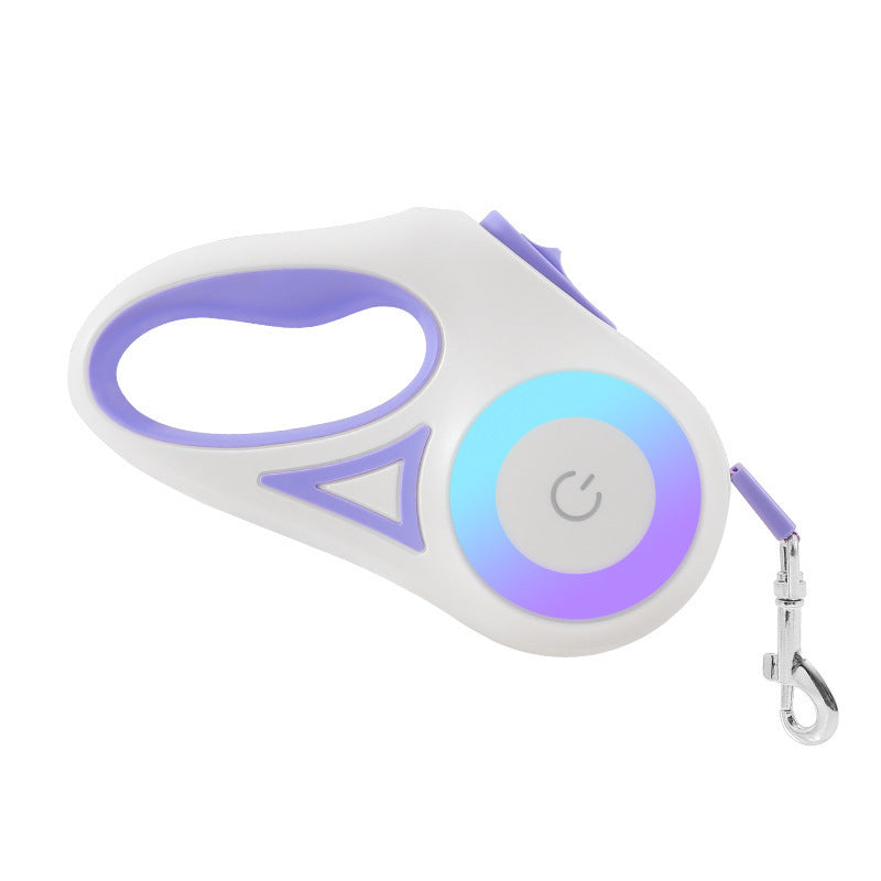 Retractable Dog Leash With Flashlight - Trend Finder