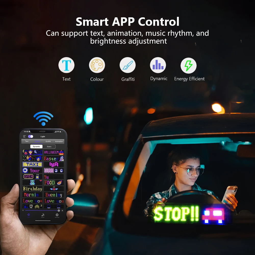 Flexible Car LED Panel - Trend Finder