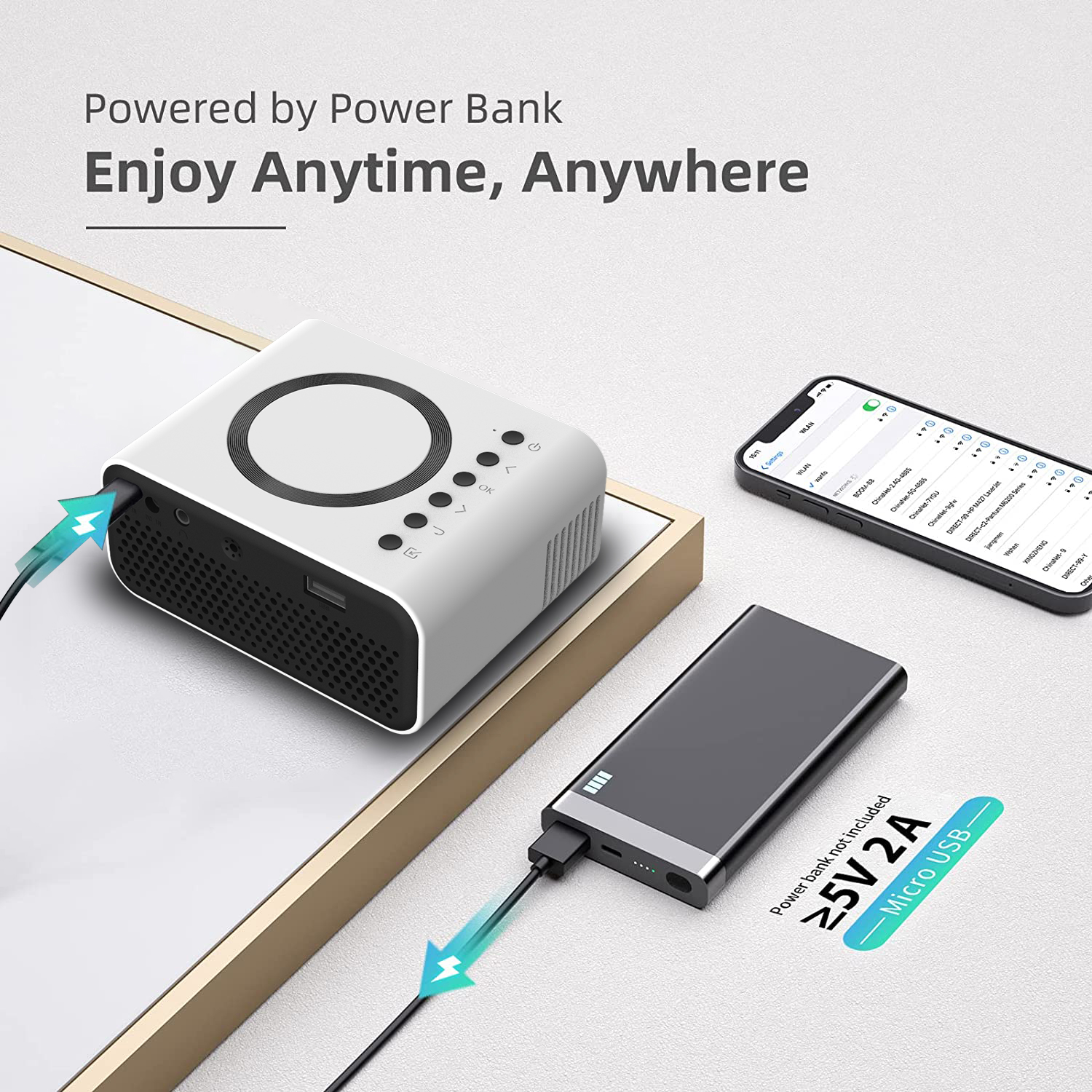 Mini LED Wireless Projector - Trend Finder
