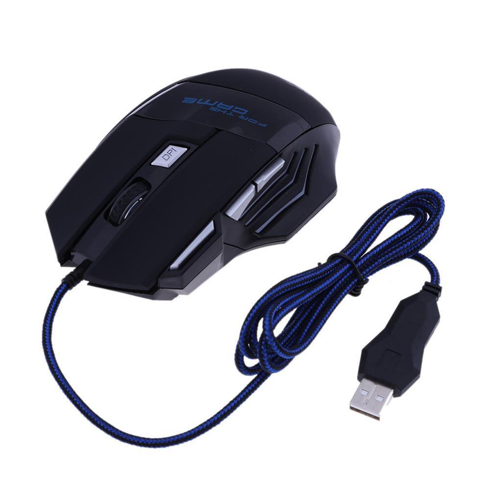 7-Color LED Backlight Wired Gaming Mouse 5500DPI - Trend Finder