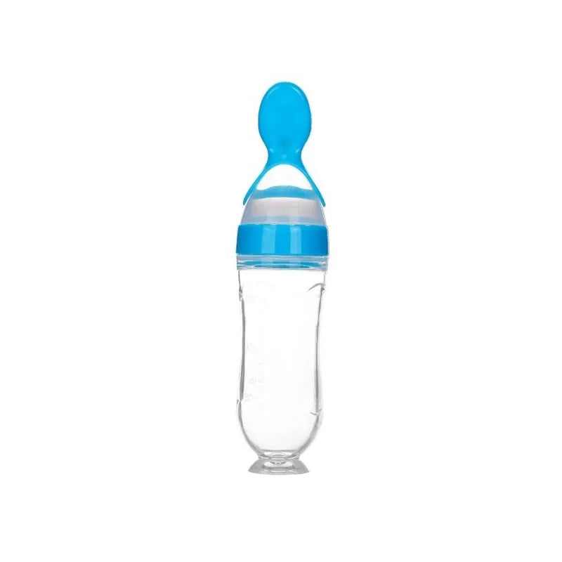 Baby Feeding Squeeze Spoon - Trend Finder