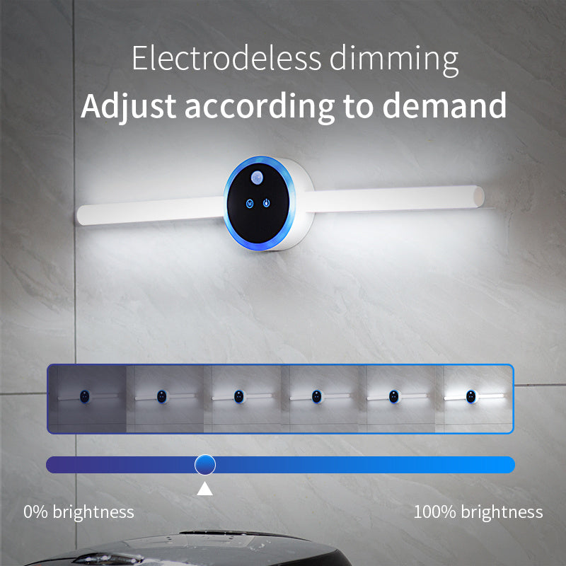 Mountable LED Light With Body Sensor and Timer/Clock - Trend Finder