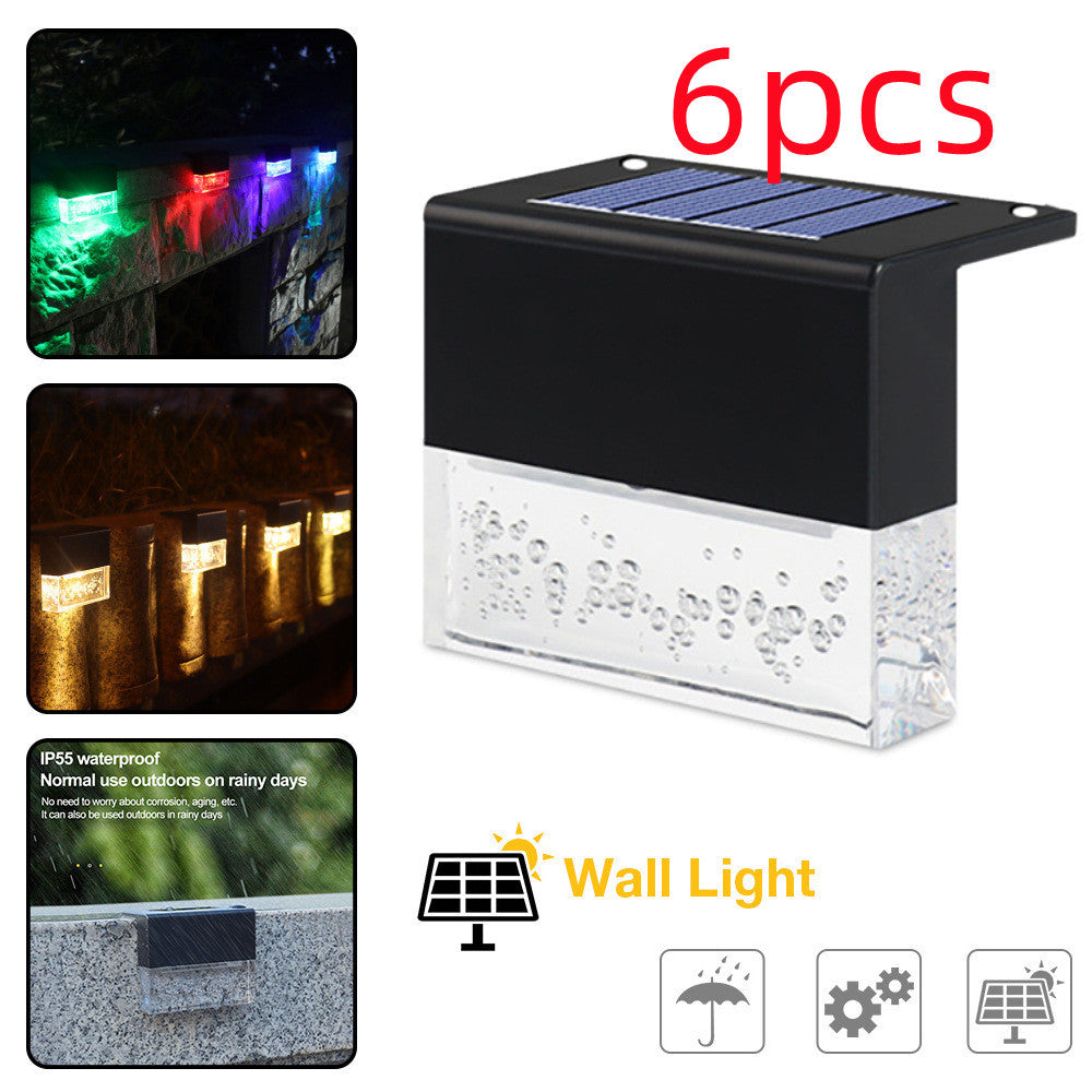 RGB LED Fence Solar Lights - Trend Finder