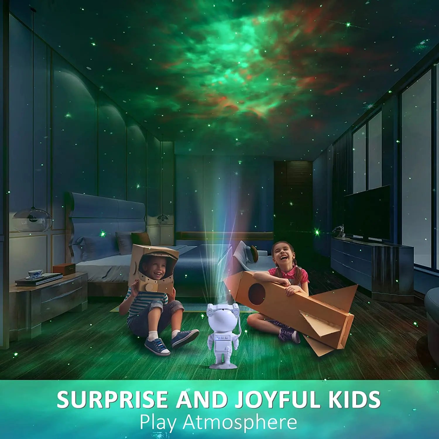 Astronaut Star Projector Night Light - Trend Finder
