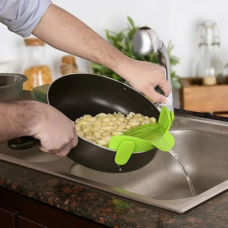 Universal Silicone Strainer Clip - Trend Finder