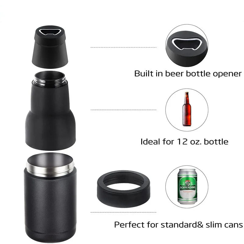 3 in 1 Stainless Steel Drink Cooler - Trend Finder