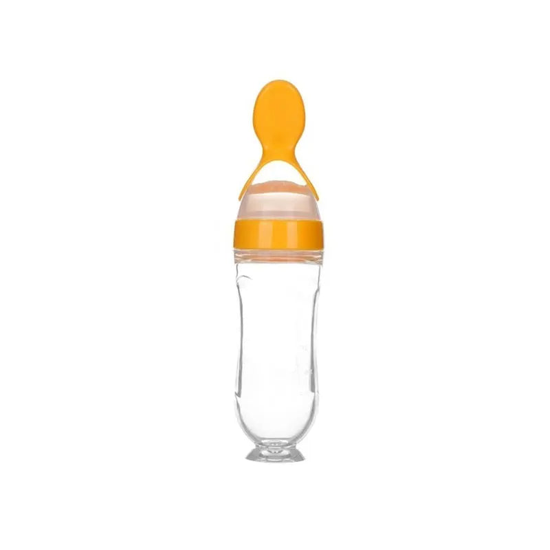 Baby Feeding Squeeze Spoon - Trend Finder