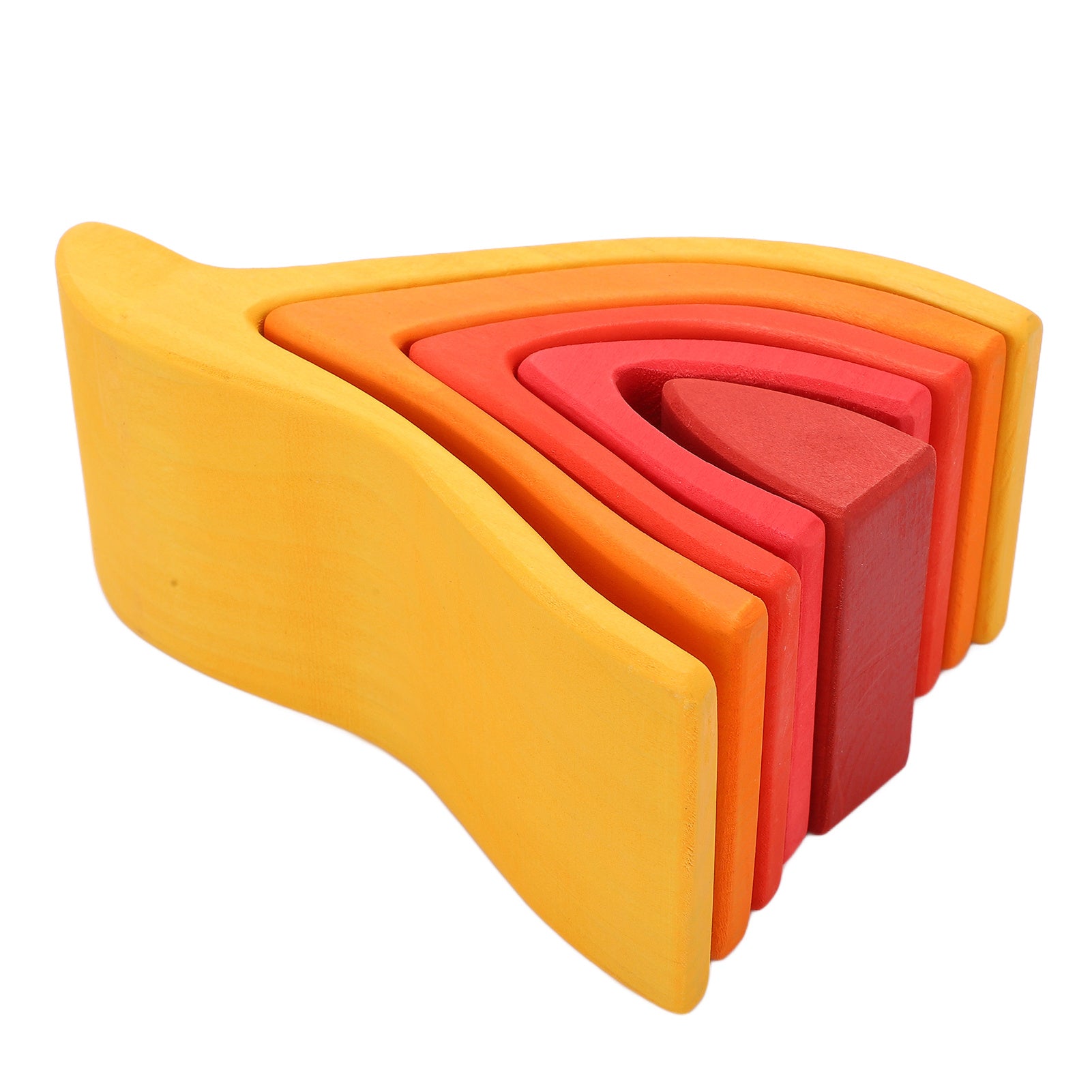 Fire Flame Element Stacking Toy (5pcs) - Trend Finder