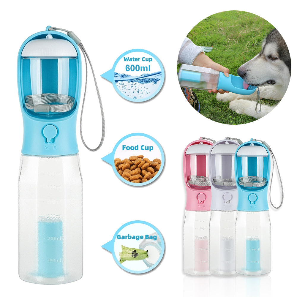 3-in-1 Leak-proof Multi-Functional Dog Water Bottle - Trend Finder