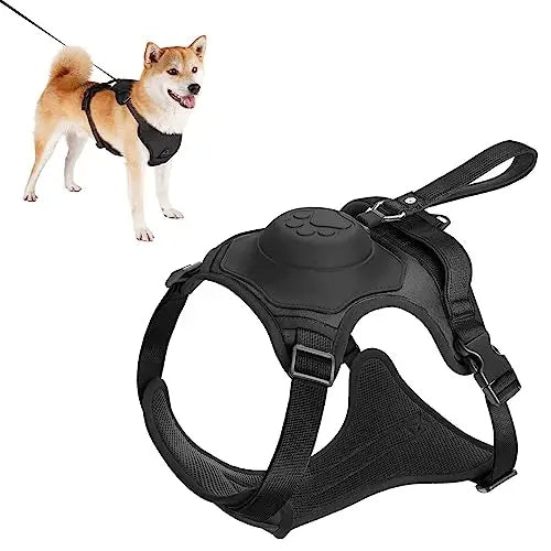 Dog Harness with Retractable Leash - Trend Finder