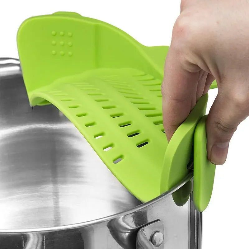 Universal Silicone Strainer Clip - Trend Finder