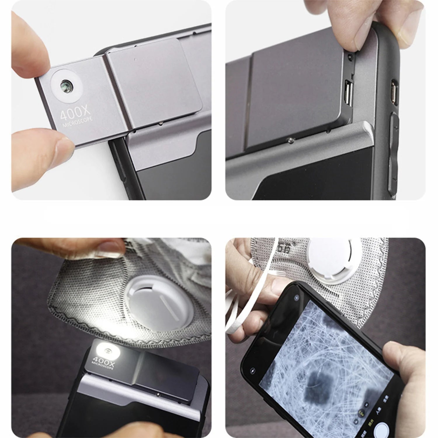 400X Phone Microscope with Light - Trend Finder