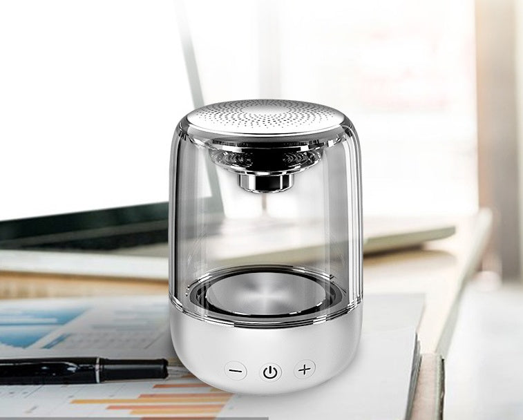 Portable Bluetooth Speaker with Colorful LED Motion Lighting - Trend Finder