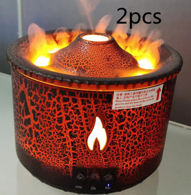 Essential Oil Humidifier/Diffuser with Volcano Aromatherapy - Trend Finder