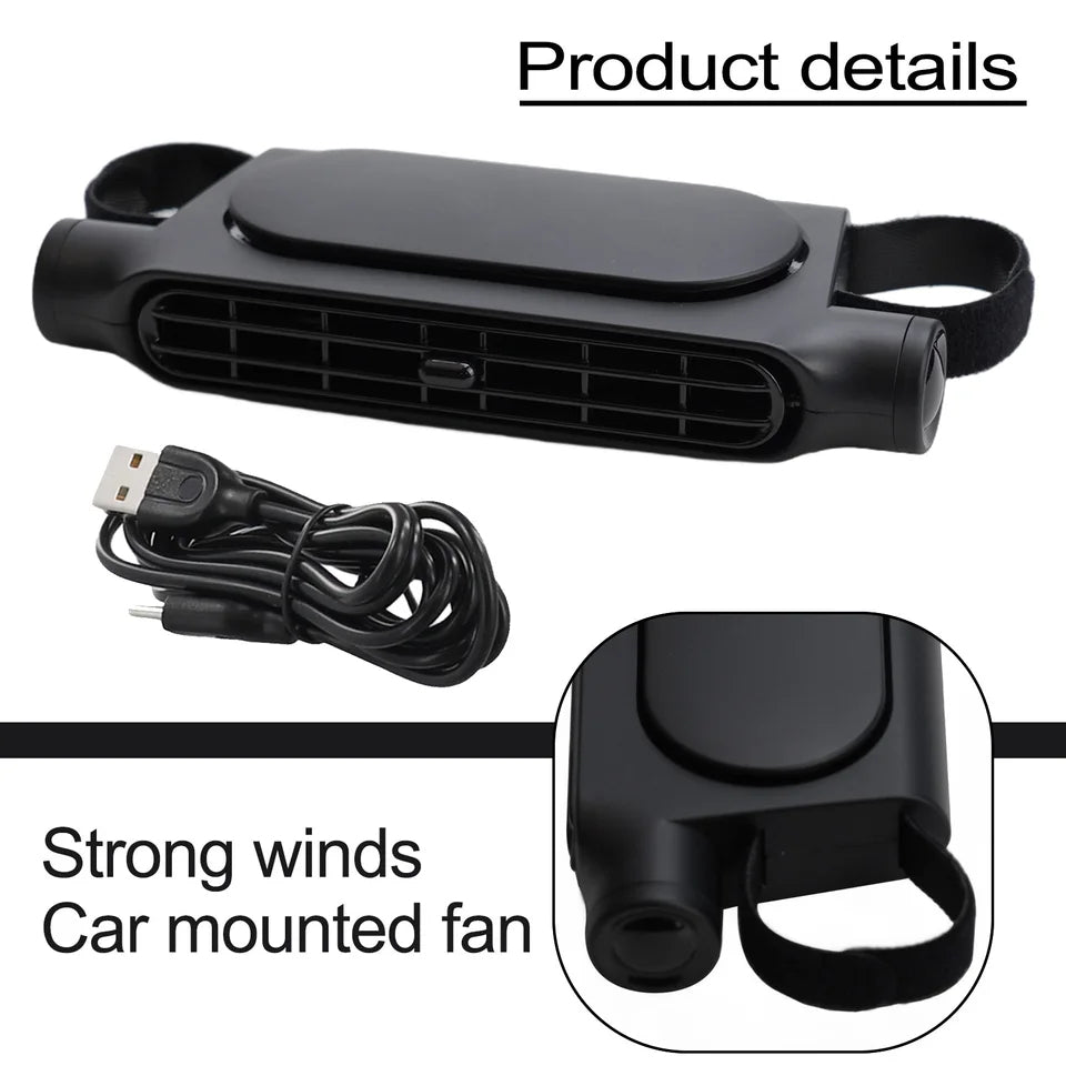 Cooling Car Seat Fan - Trend Finder