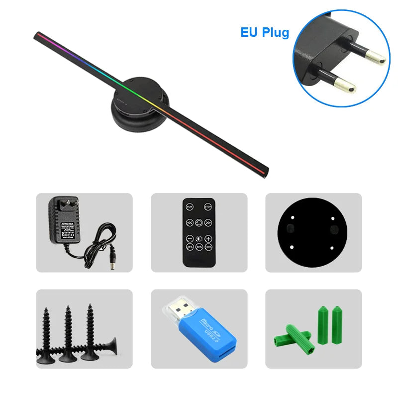 3D Hologram Fan - Trend Finder