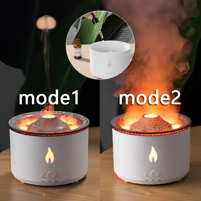 Essential Oil Humidifier/Diffuser with Volcano Aromatherapy - Trend Finder
