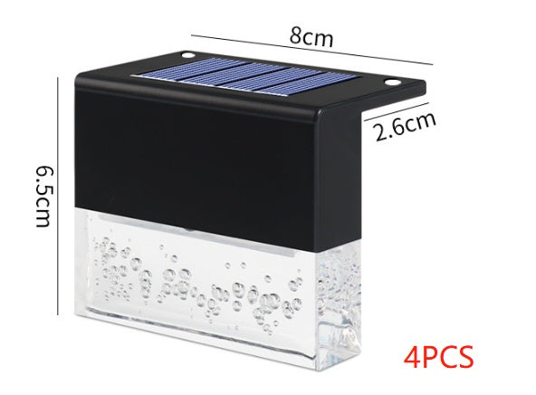 RGB LED Fence Solar Lights - Trend Finder