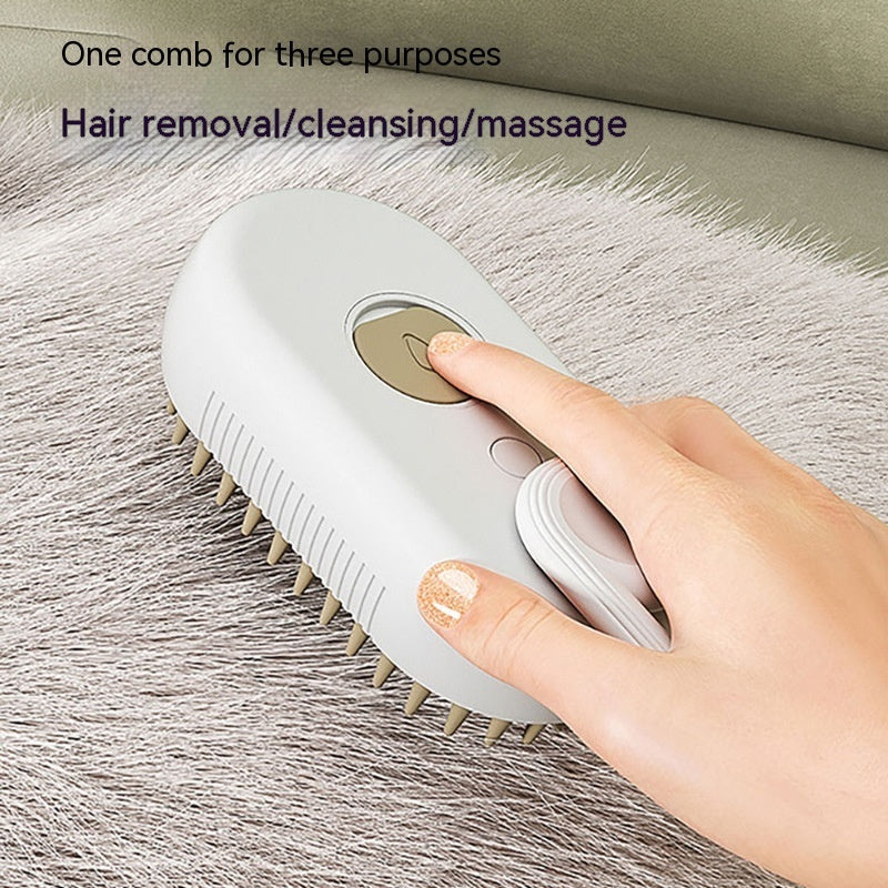 Pet Steam Grooming and Massage Brush - Trend Finder