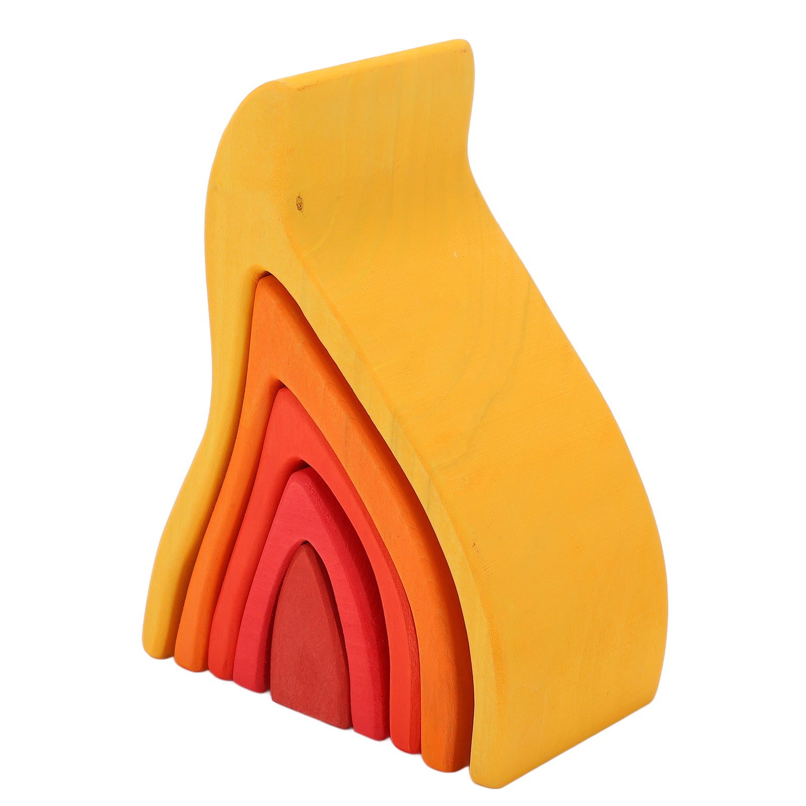 Fire Flame Element Stacking Toy (5pcs) - Trend Finder