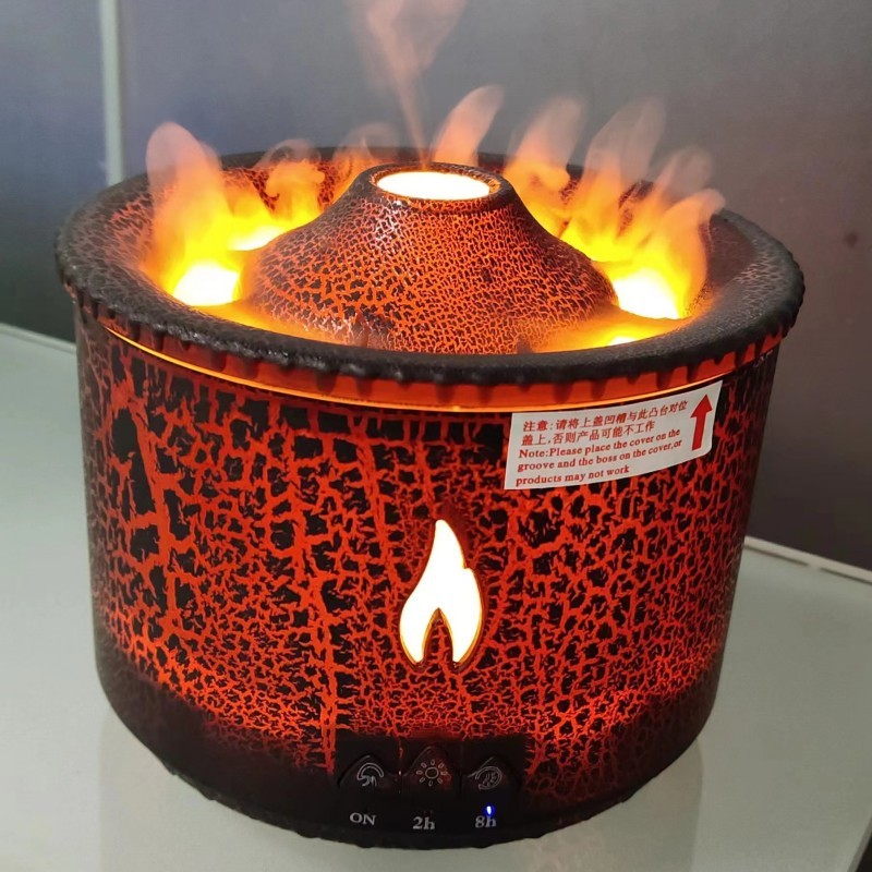 Essential Oil Humidifier/Diffuser with Volcano Aromatherapy - Trend Finder