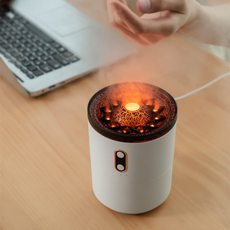 Essential Oil Humidifier/Diffuser with Volcano Aromatherapy - Trend Finder
